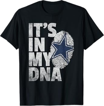 MY DNA. She Loves The D Dallas Lovers Women Girl Loves D T-Shirt