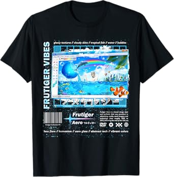 Frutiger Aero Fashion Collection - Frutiger Vibes T-Shirt