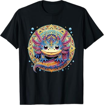 Axolotl Maya Aztec Axolot T-Shirt