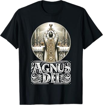 Eucharistic Consecration Traditional Latin Mass Catholic T-Shirt