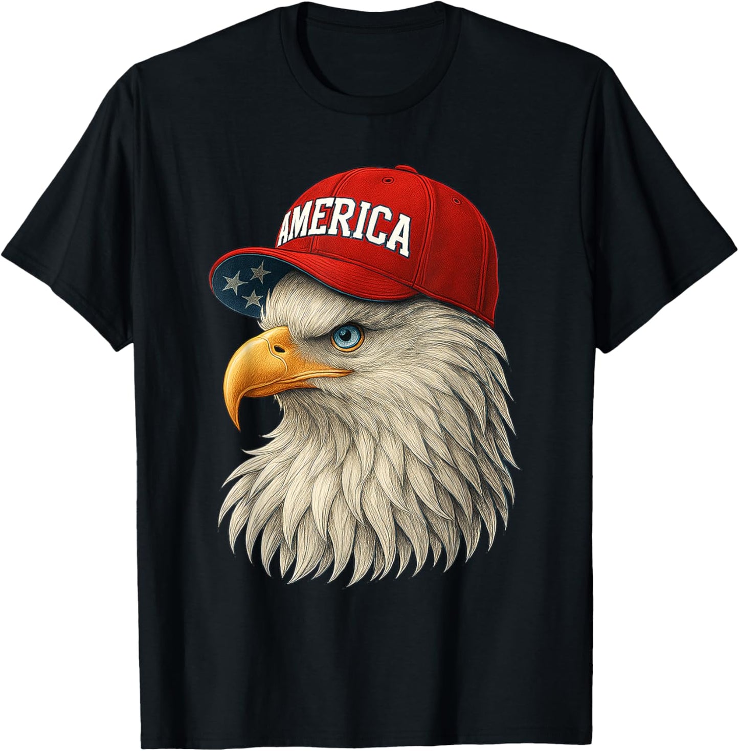 USA 'Merica Eagle 4th of July Men Women Kids Funny Patriotic T-Shirt
