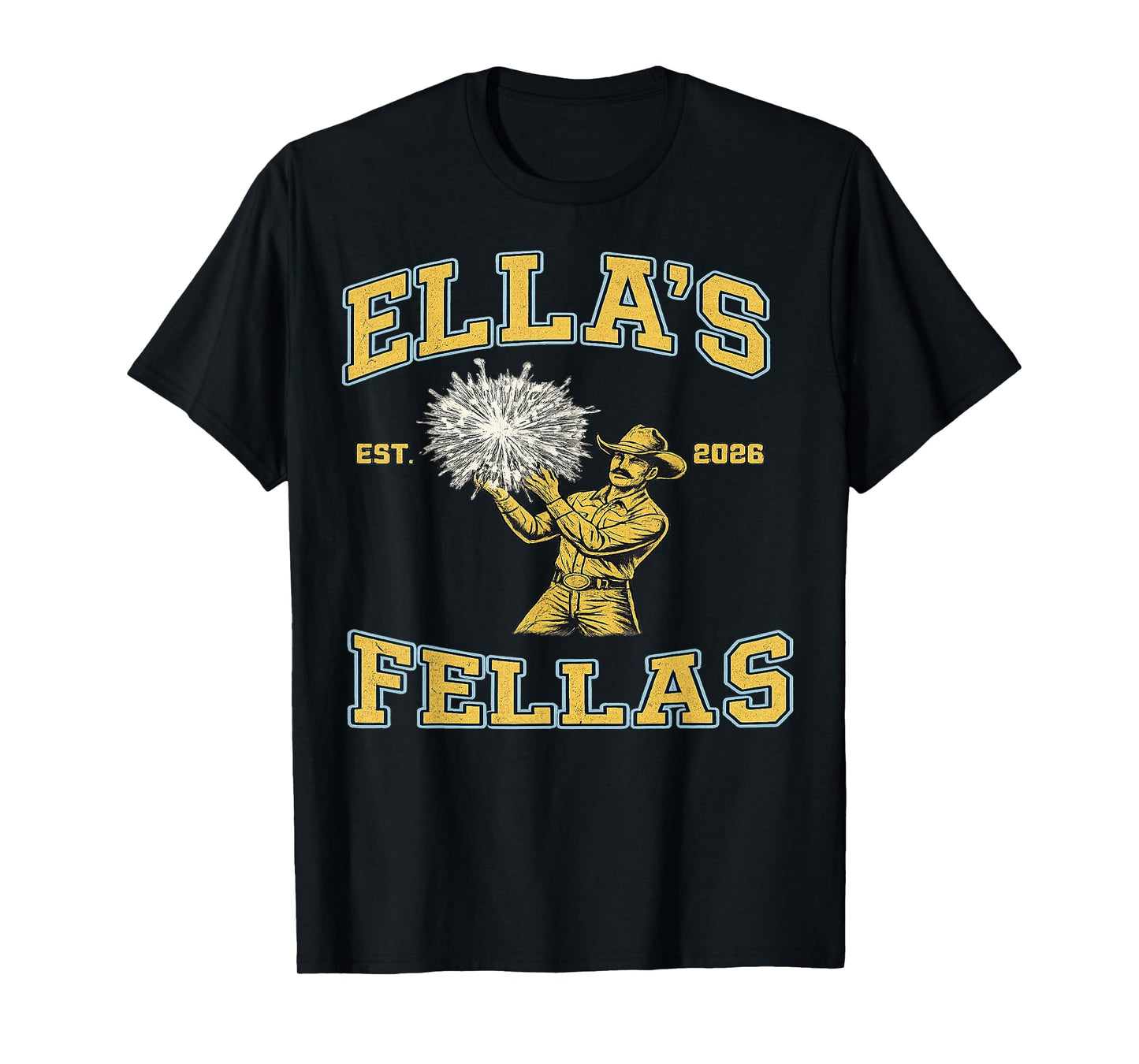 Vintage Fellas Ellas T-Shirt - T-Shirt | Black
