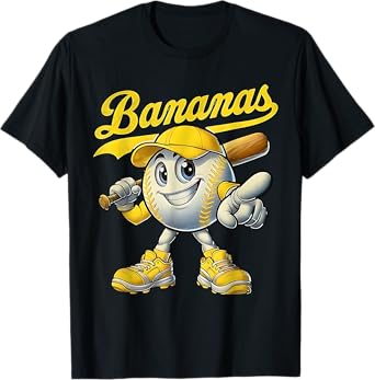 Cute Banana Graphics Tee Banana Lover For Men Women Kids T-Shirt