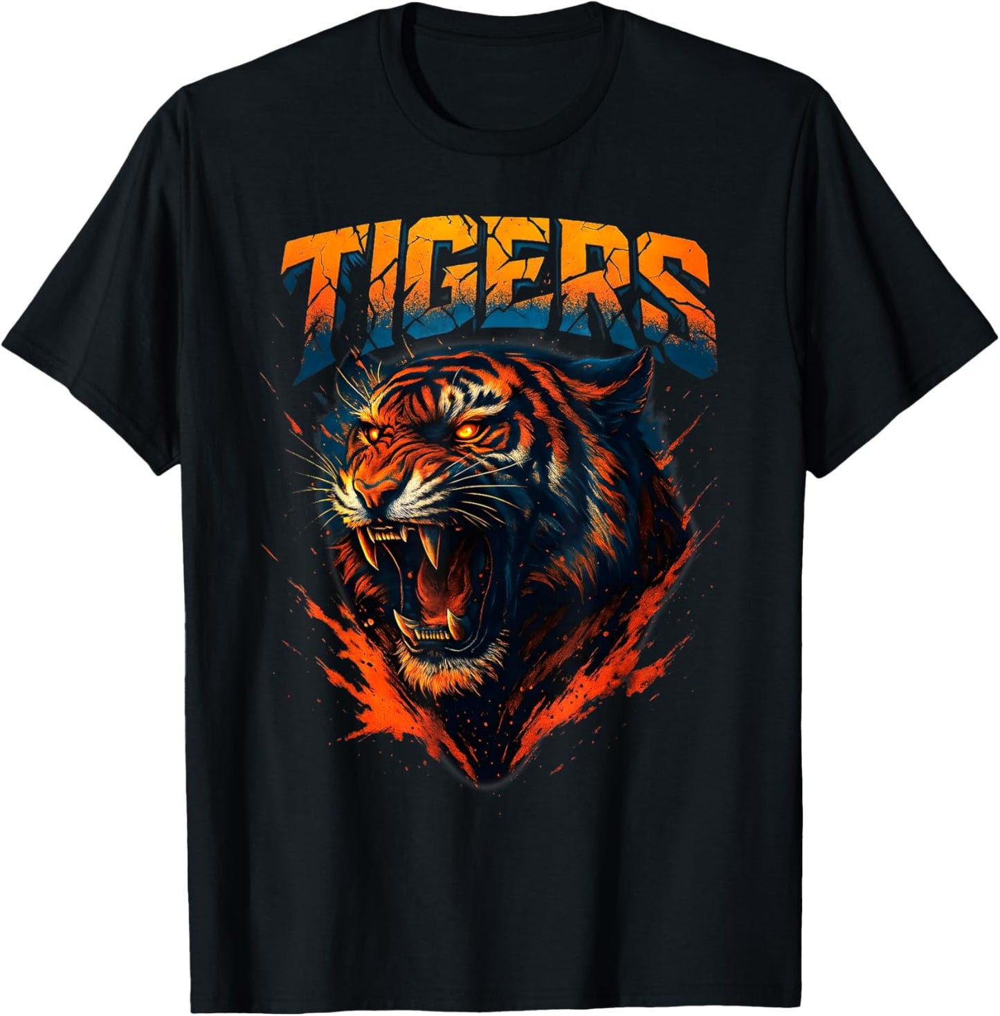 Graphic Tigers Last Name Apparel Classic For Men Women Kids T-Shirt