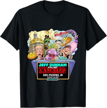 Jeff Dunham Des Moines, IA (2023) T-Shirt