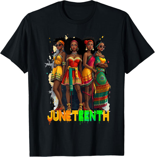 juneteenth 1865 black women african american juneteenth 1865 T-Shirt