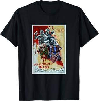 Halloween Horror Nights Luchadores Monstruosos T-Shirt