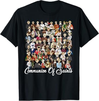 Catholic Patron Saints Latin Religious T-Shirt