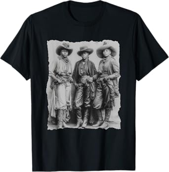 Melanin Cowgirls Black History African Melanin Cowgirl Swag T-Shirt