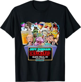 Jeff Dunham Glens Falls, NY (2024) T-Shirt