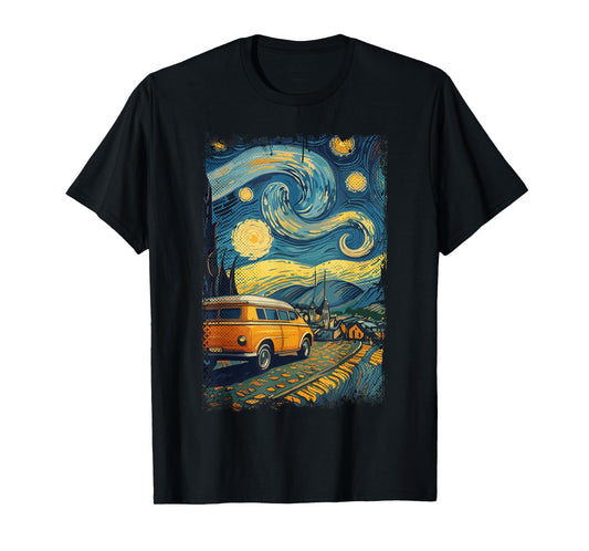 Van Life Clothing Retro Vintage Van Dwellers Vanlife Nomads T-Shirt