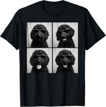 Funny Labradoodle Lover Cute Doodle Dog Photo Booth T-Shirt