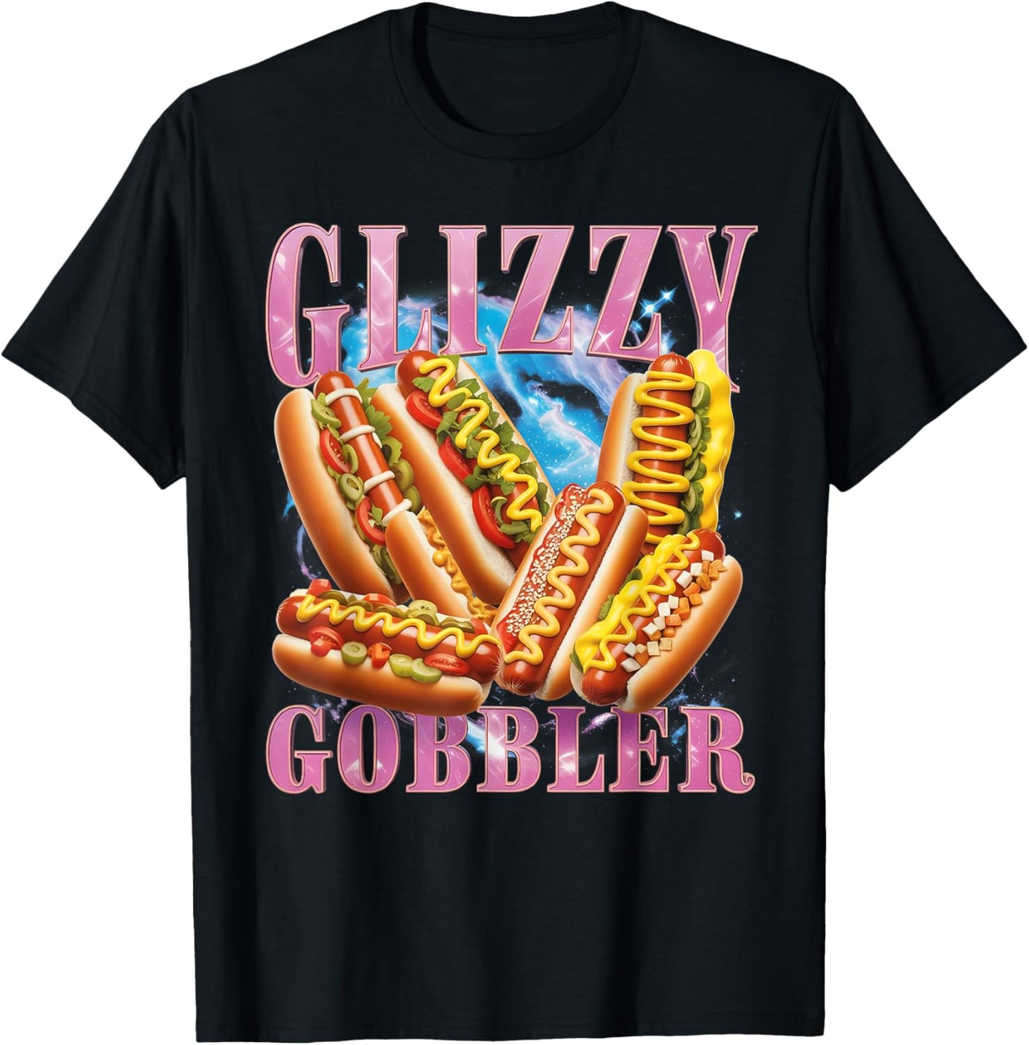Funny Glizzy Gobbler Meme Hilarious Hot Dog Glizzy Lovers T-Shirt