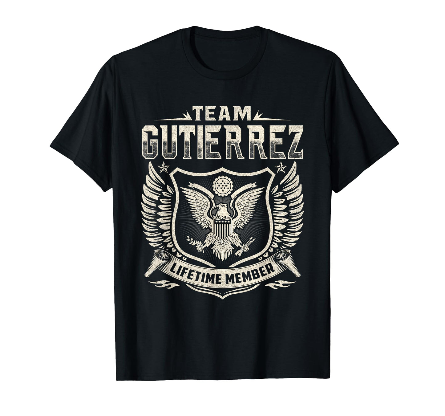 Gutierrez Family Shirt Team Gutierrez Lifetime Member T-Shirt