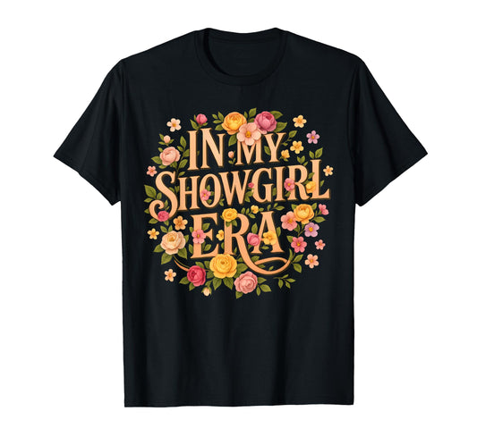 Grovy in My Show Girl Era Bling Floral T-Shirt