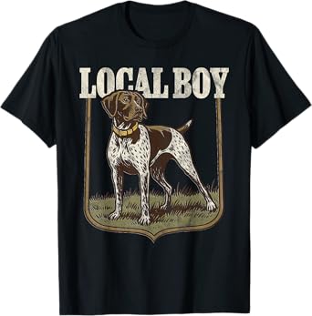 Local Boy Hunting Dog Retro Southern Country Pride Vintage T-Shirt