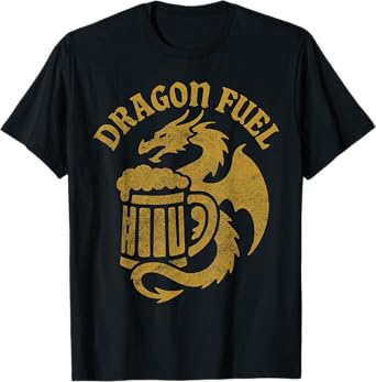 Dragon Fuel Renaissance Festival Medieval Fantasy Beer Mug T-Shirt