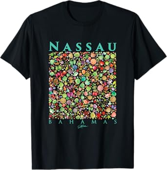 JCombs: Nassau, Bahamas, Seashell Collection T-Shirt