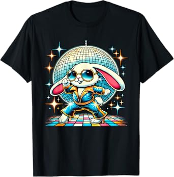 Aesthetic Bunny Disco T-Shirt