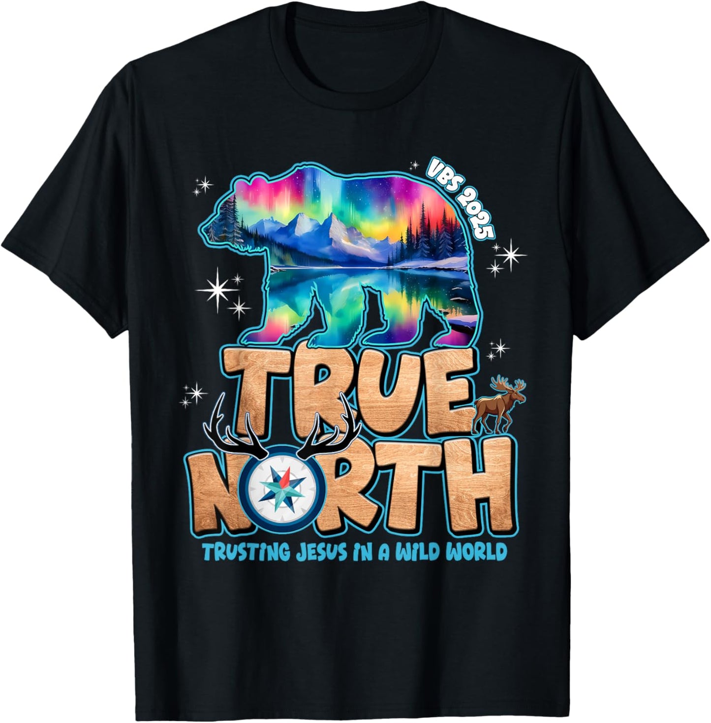 True North VBS 2025 Trusting Jesus Wilderness Christian T-Shirt