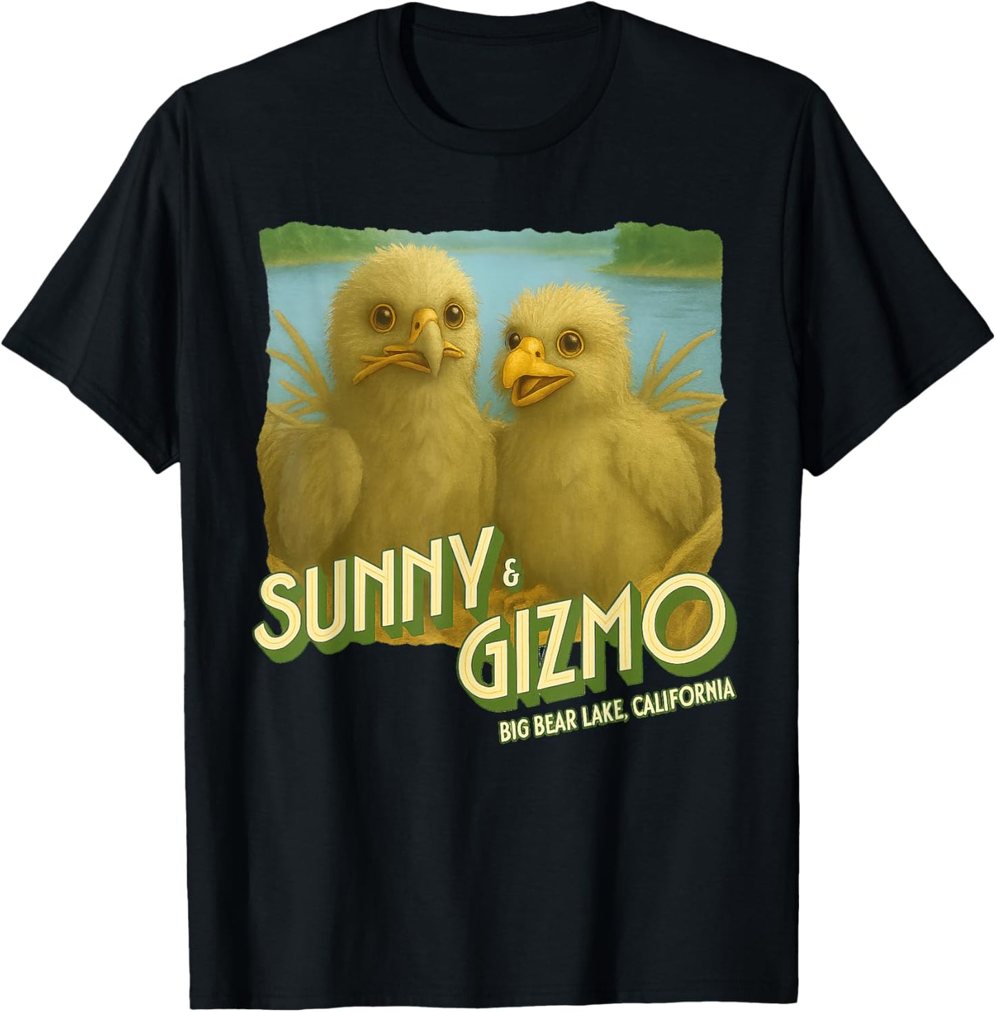 Lake Eaglet Sunny And Gizmo T-Shirt