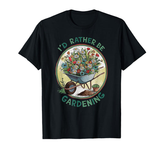 Gardening Funny Gardener Plant Garden Life Farmer T-Shirt