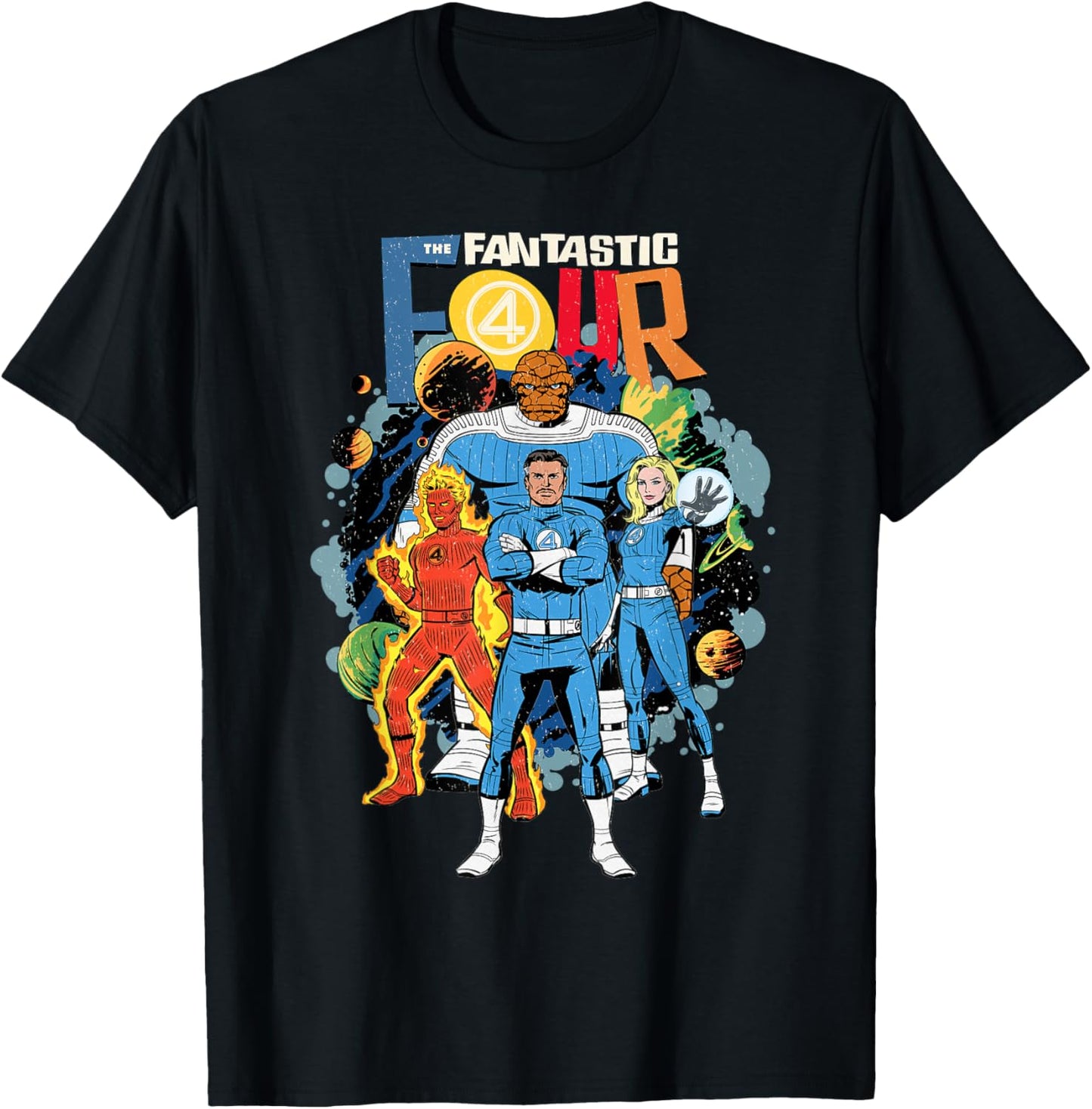 First Steps Retro Cosmic Team T-Shirt