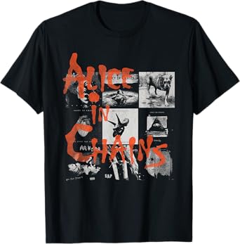 Alice In Chains - Album Grid T-Shirt