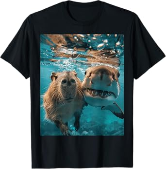 Funny Graphic Capybara T-Shirt