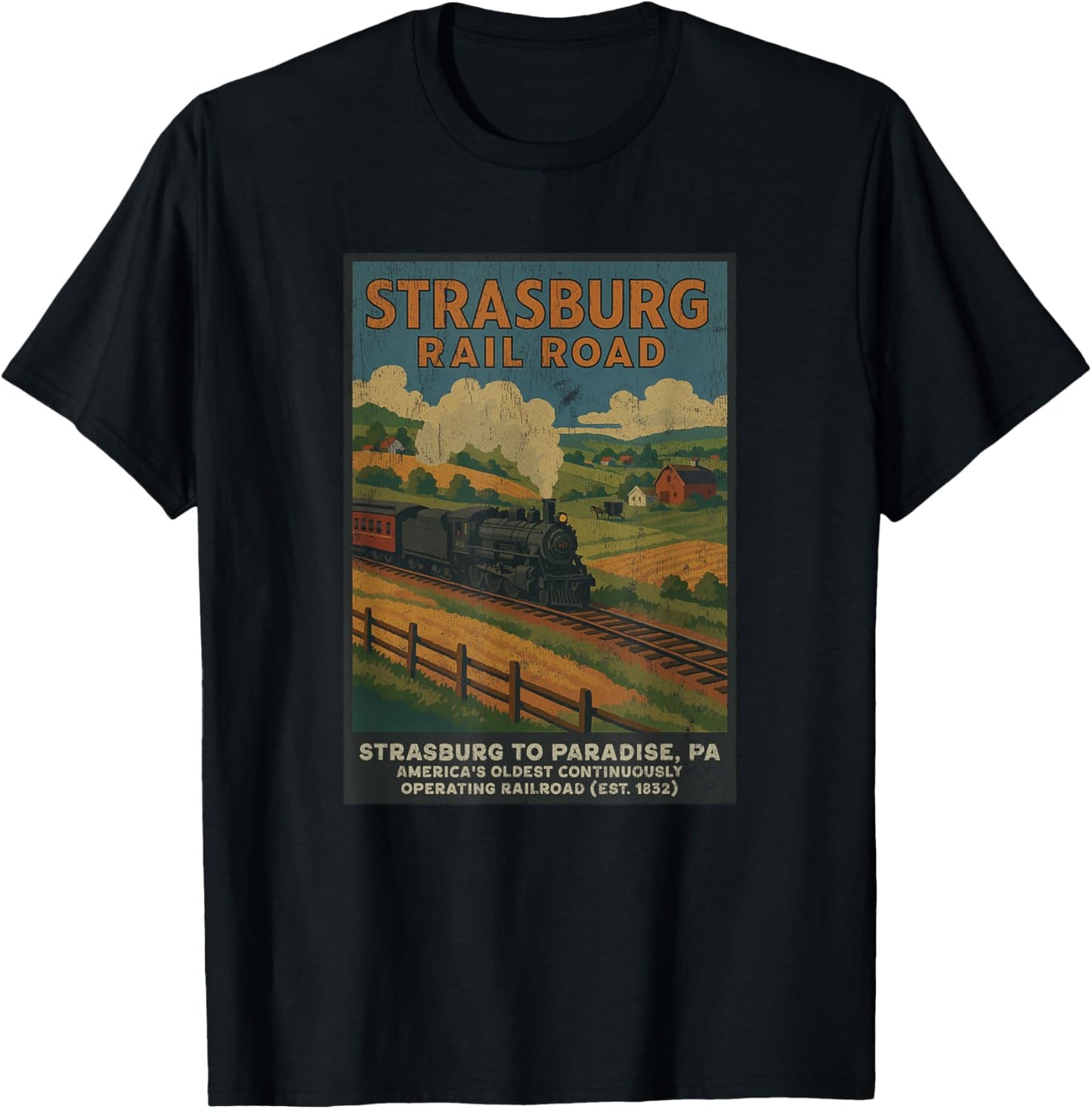Strasburg Rail Road Pennsylvania T-Shirt