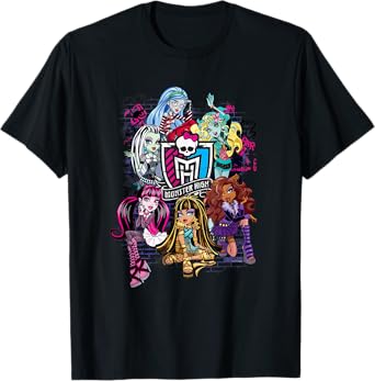Monster High Alumni - Graffiti Wall T-Shirt