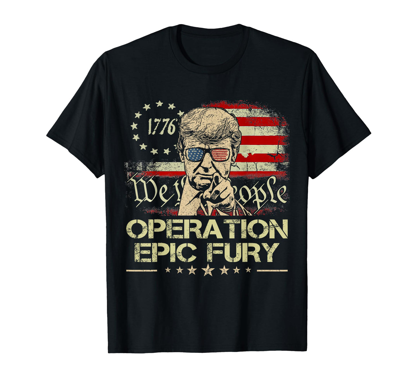 Operation Epic Fury T-Shirt - T-Shirt | Black