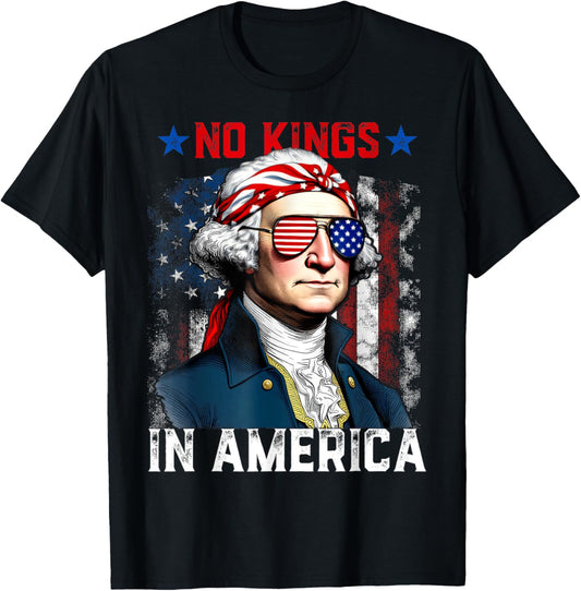 No Kings In America Since 1776 Usa Shirt 4th Of July T-shirt