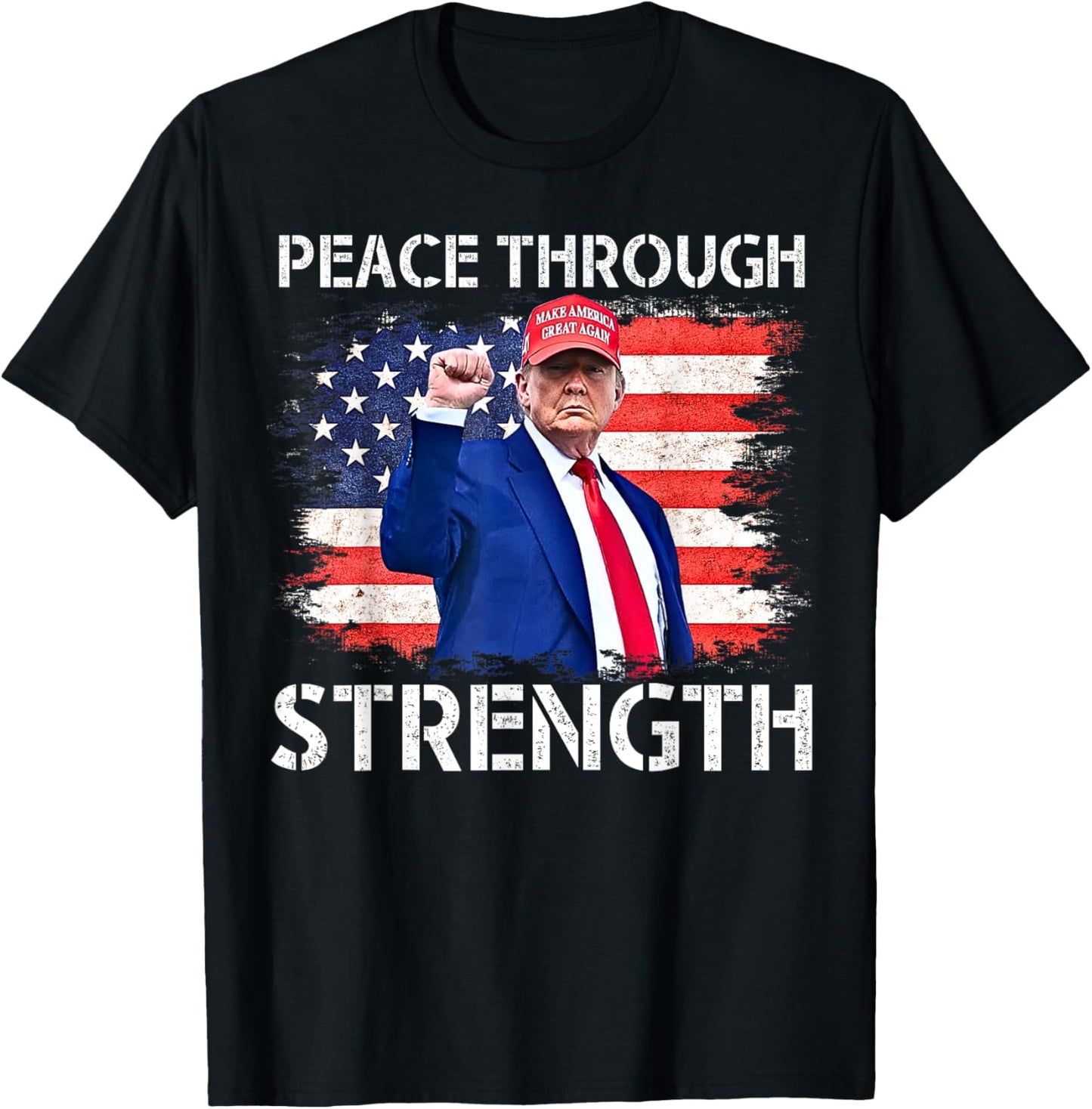Peace Through Strength Trump Operation Midnight Hammer T-Shirt