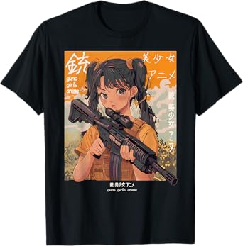 Anime Waifu Graphic T-Shirt