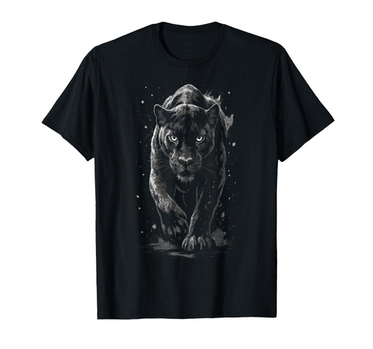 Panther Spirit Wildlife Art Men Women Gift T-Shirt