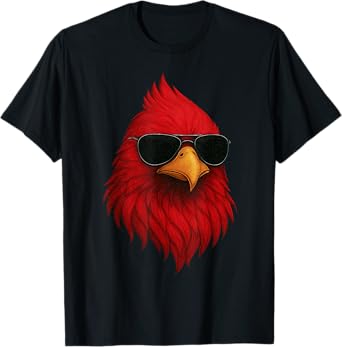 Cardinals With Sunglasses Men Women Kids Funny Cardinal T-Shirt
