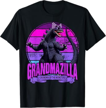 Grandmazilla Grandma Of The Monsters Funny Gifts Mother's T-Shirt