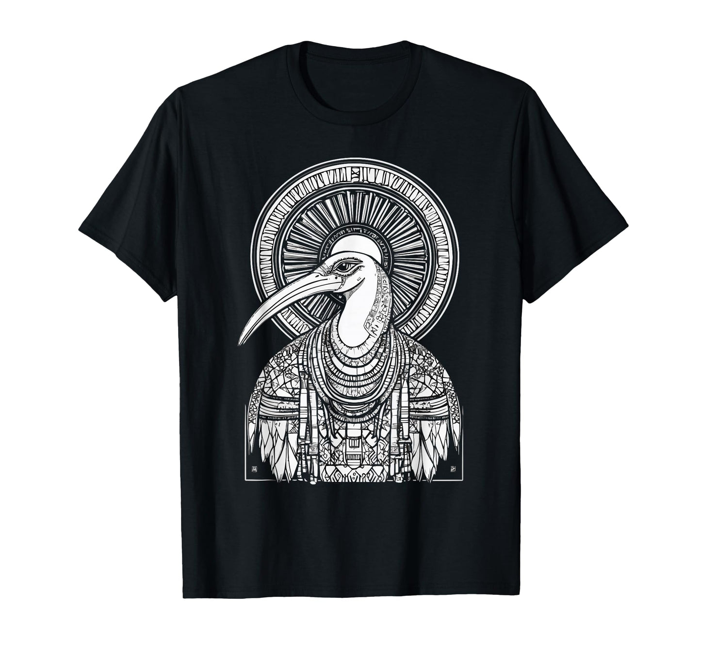 Thoth Egyptian God Egyptian Mythology Pyramid Ancient Egypt T-Shirt