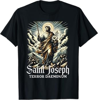 Saint Joseph Catholic Father And Worker T-Shirt
