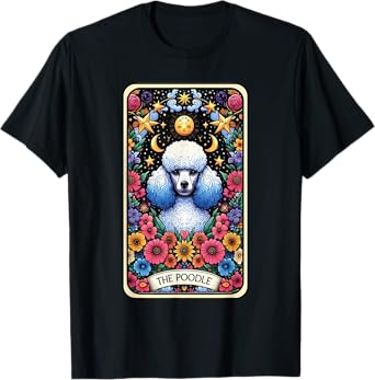 The Poodle Dog Tarot Card T-Shirt