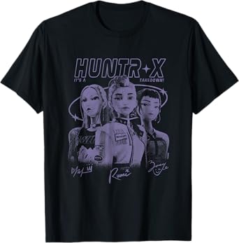 Kpop Demon Hunters HUNTR/X Takedown Officially Licensed T-Shirt