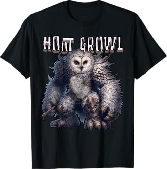 Hal Owl Half Bear Half Man T-Shirt