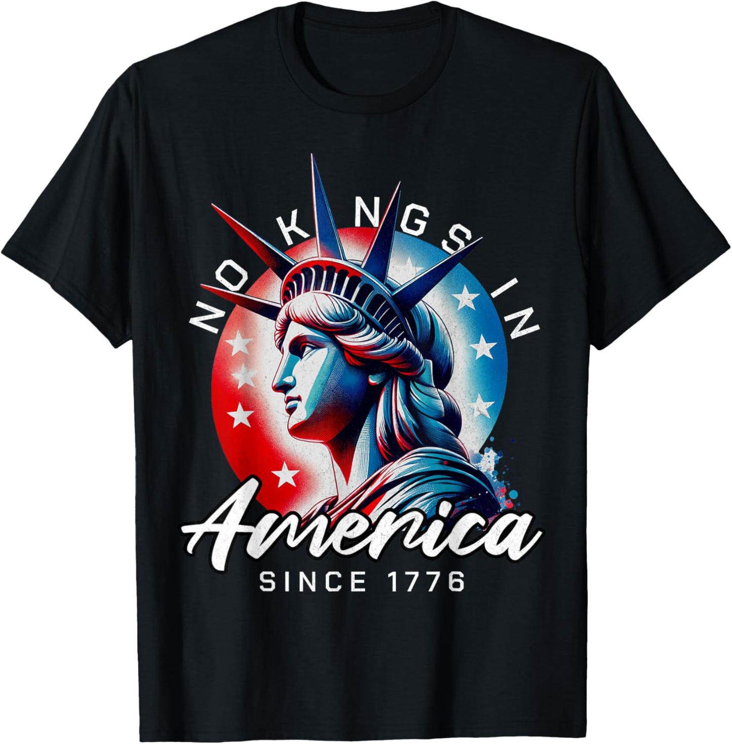 Patriotic Pro-Democracy Protest June 14 No Kings In America T-Shirt