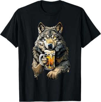 Wolf Beer T-Shirt