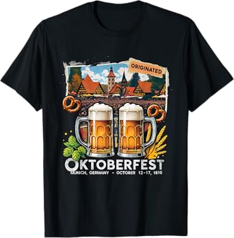 Oktoberfest Munich Germany Beer Festival 1810 Design T-Shirt