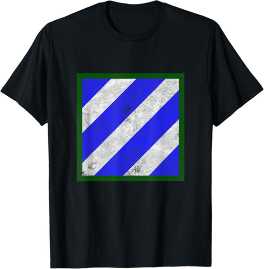 3rd Infantry Division Veteran Fort Stewart Georgia Retro Tee T-Shirt