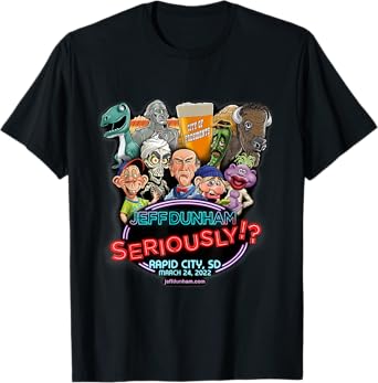 Jeff Dunham Rapid City, SD (2022) T-Shirt