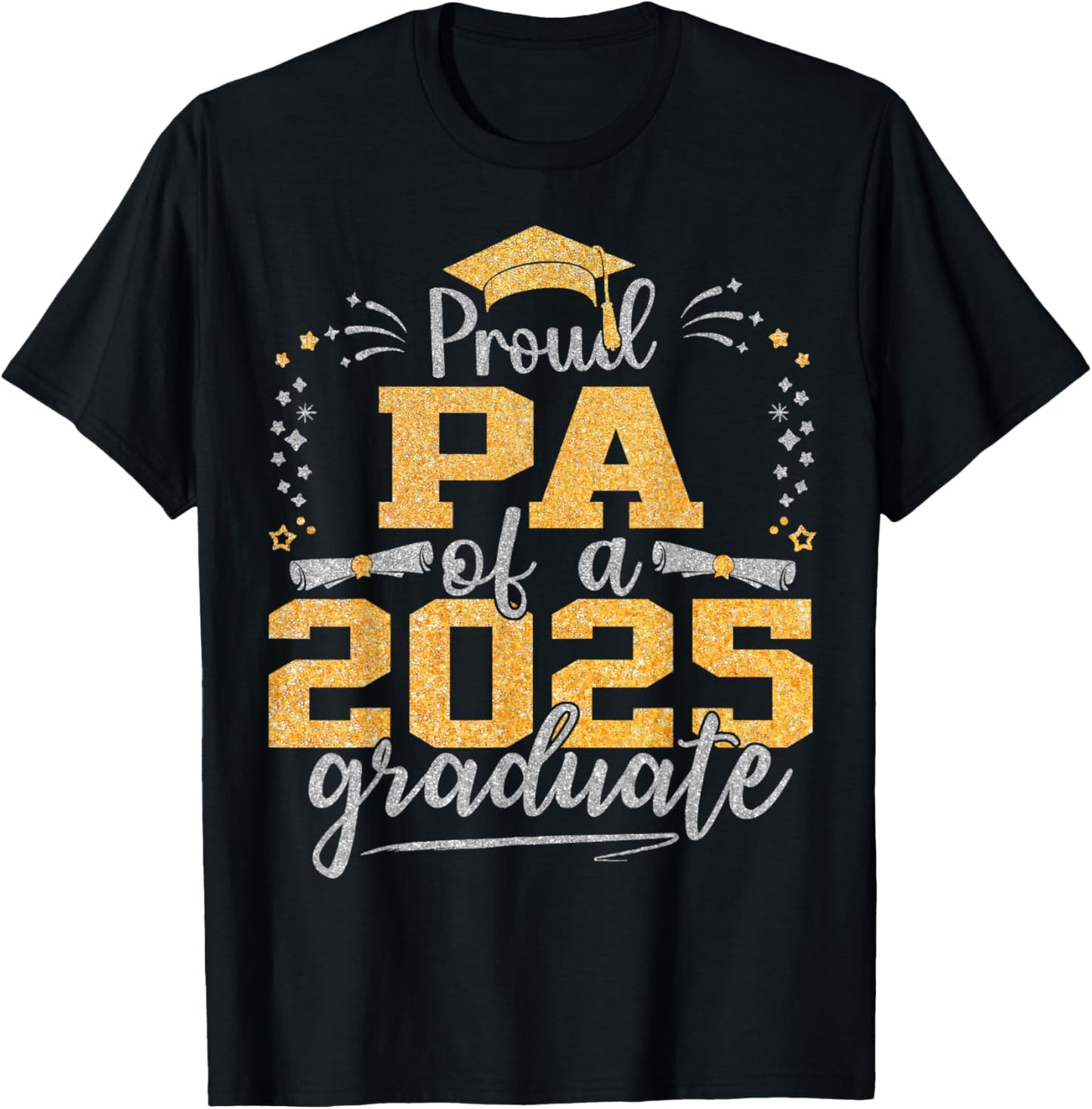Proud Pa of a 2025 Graduate Class of 2025 Senior Graduation T-Shirt