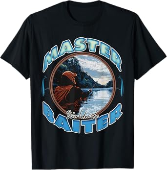 Master Baiter Worldwide Fishing Enthusiast T-Shirt